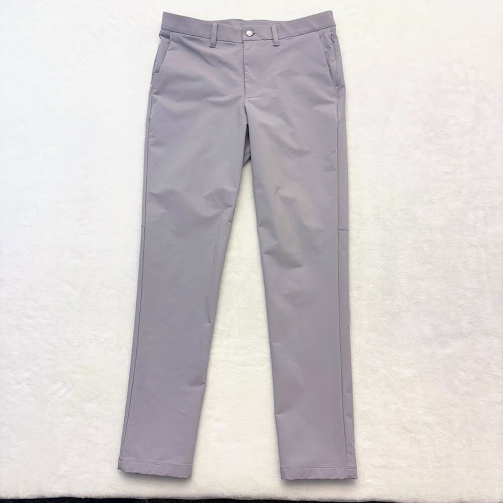 CRZ Yoga All-Day Comfy Pocket Golf Pants Size 32x33 Grey Performance Stretch